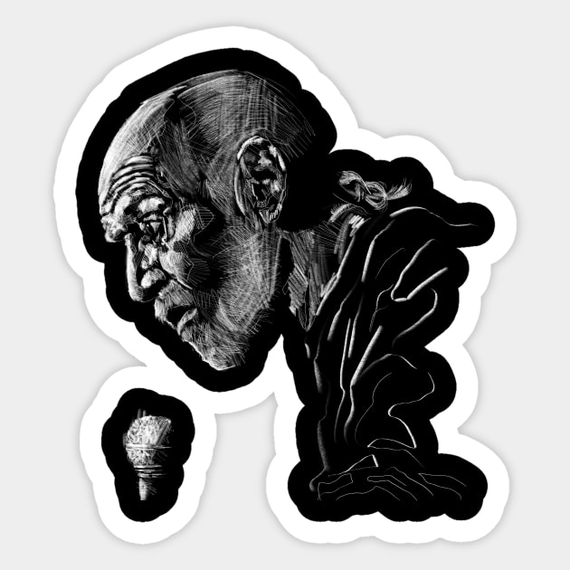 Carlin Sticker by salohman